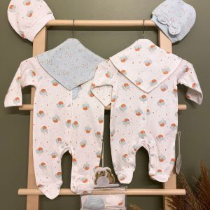 KIZ BEBEK DONDURMALI TULUM EKRU - TURKUAZ Ekru