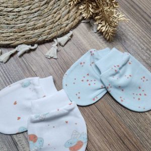 2'Lİ BEBEK ELDİVEN Turkuaz