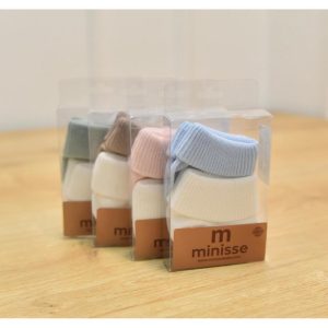 Mini Kutulu Bebek 2'li Çorap Set pembe